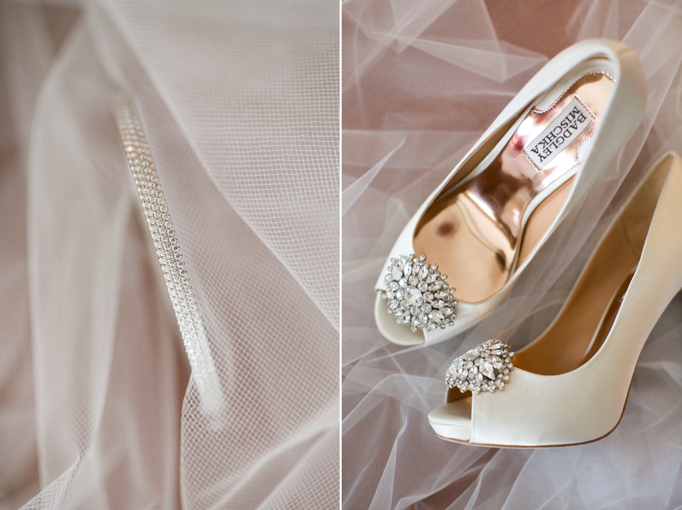 Badgley Mischka Bridal wedding shoe photographer