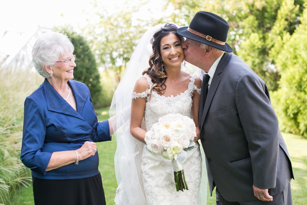 Eastern Shore Wedding Florals - Grandparents - Vera Wang Tux