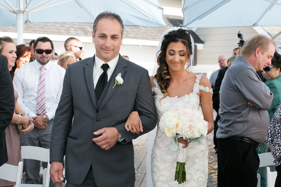 Chesapeake Bay Beach Club Rooftop Ceremony