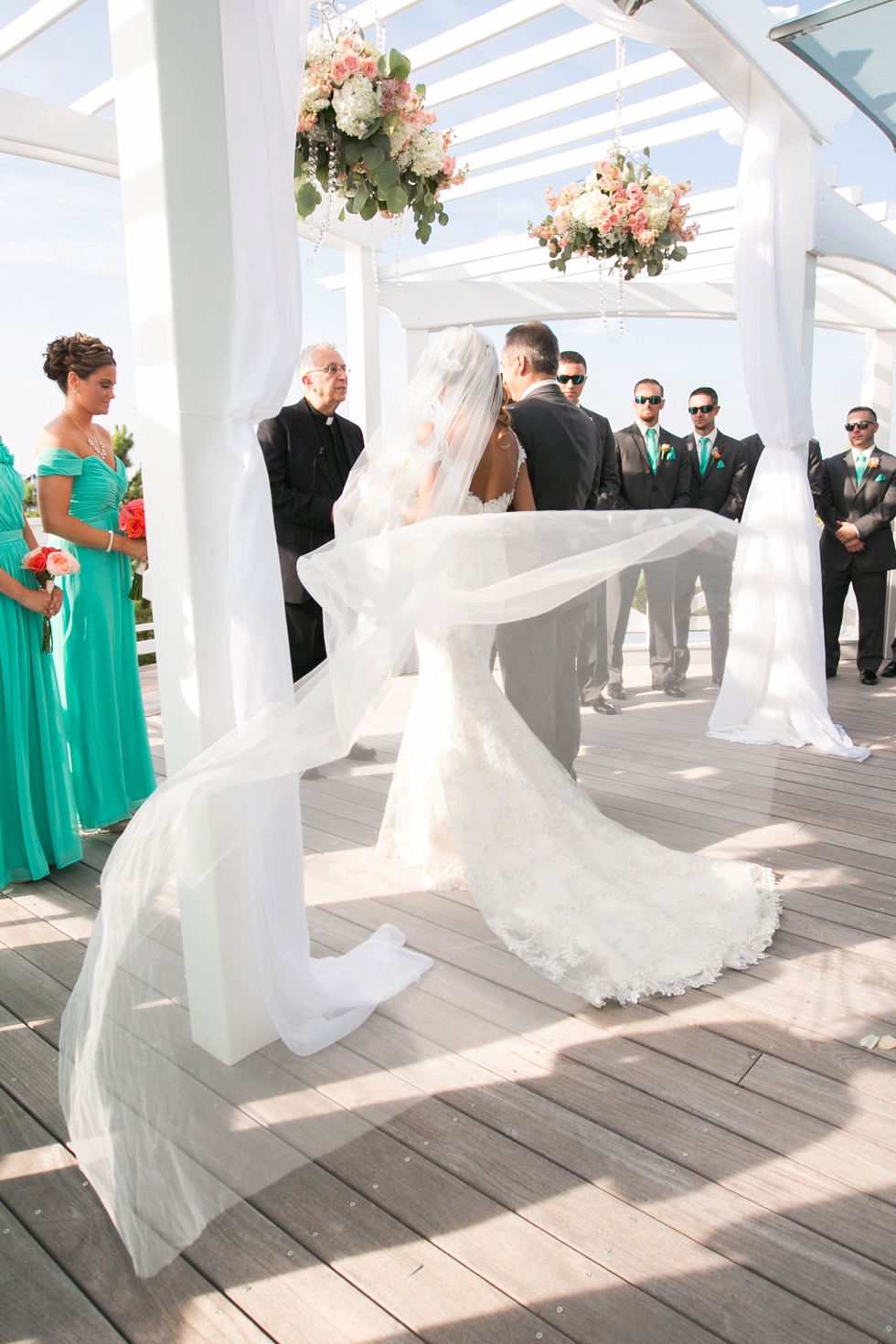 Chesapeake Bay Beach Club Rooftop Ceremony