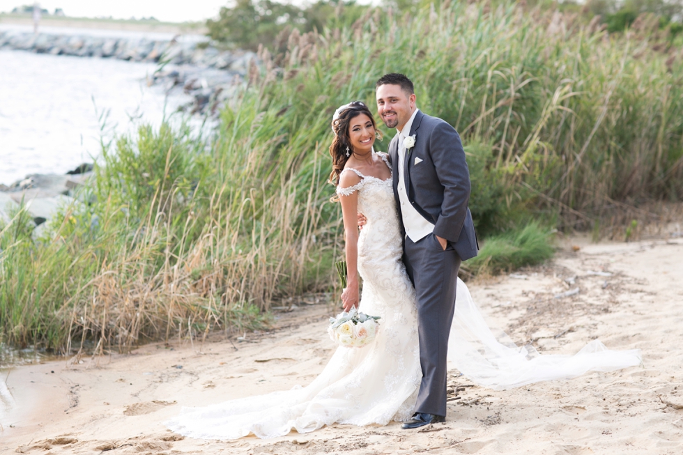 Beach Wedding Photographs - Sottero and Midgley