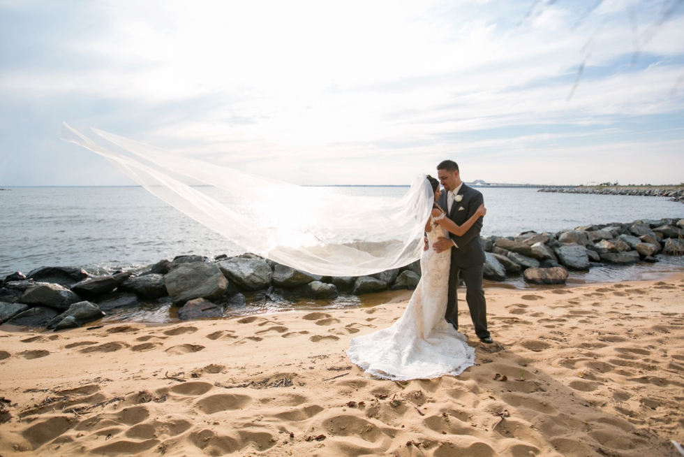 Beach Wedding Photographs - Sottero and Midgley