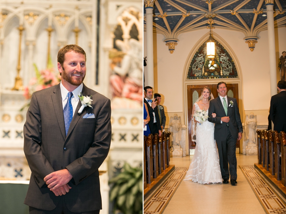 Annapolis Wedding Church Ceremony - St Marys