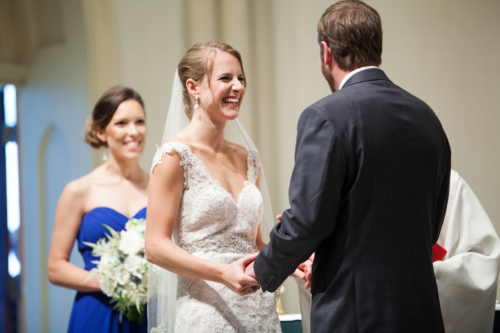 Annapolis Wedding Catholic Church Ceremony - St Marys