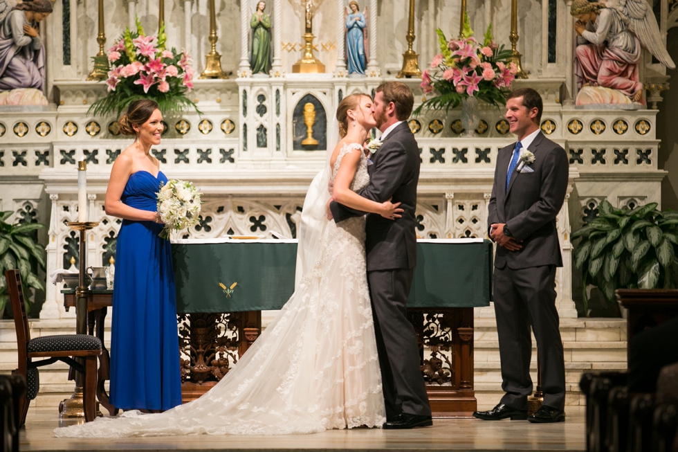 Annapolis Wedding Catholic Church Ceremony - St Marys