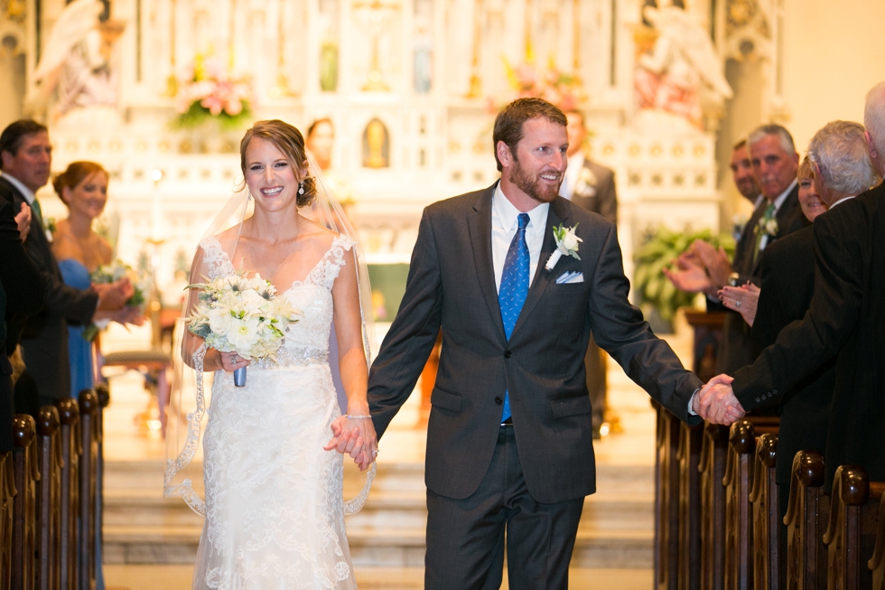 Annapolis Wedding Catholic Church Ceremony - St Marys