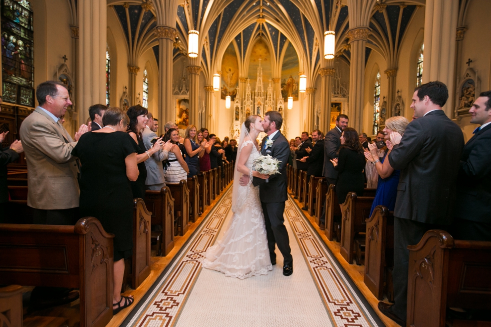 Annapolis Wedding Catholic Church Ceremony - St Marys