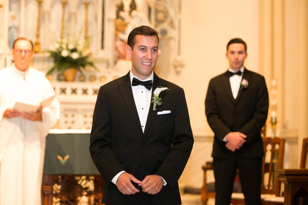 Loews rainy day wedding ceremony