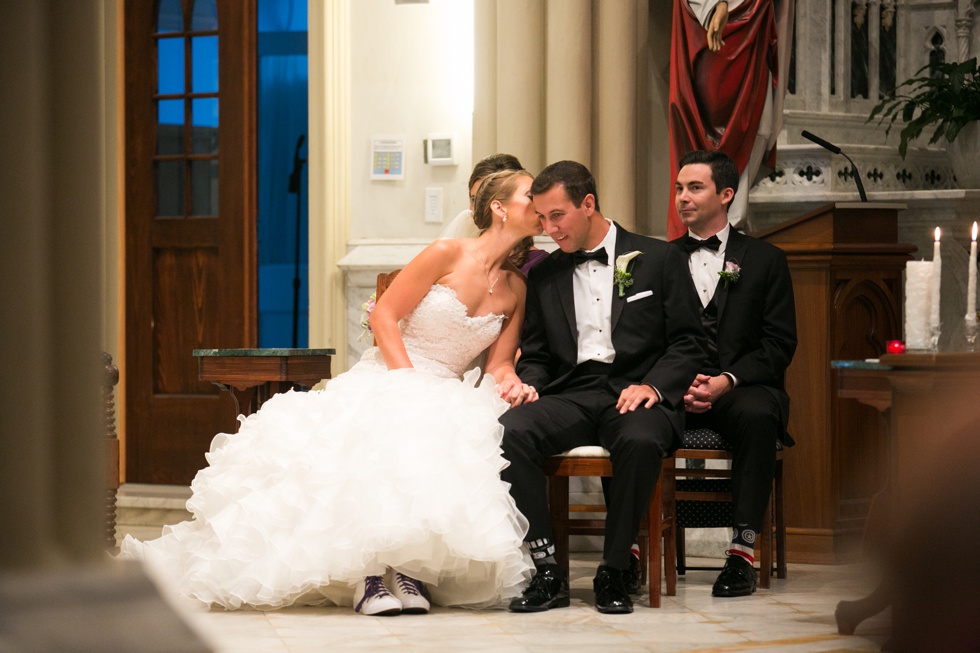 Loews rainy day wedding ceremony