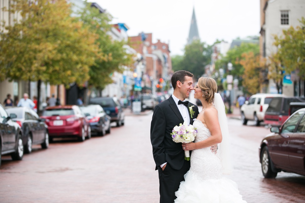 Annapolis Main Street wedding photographer