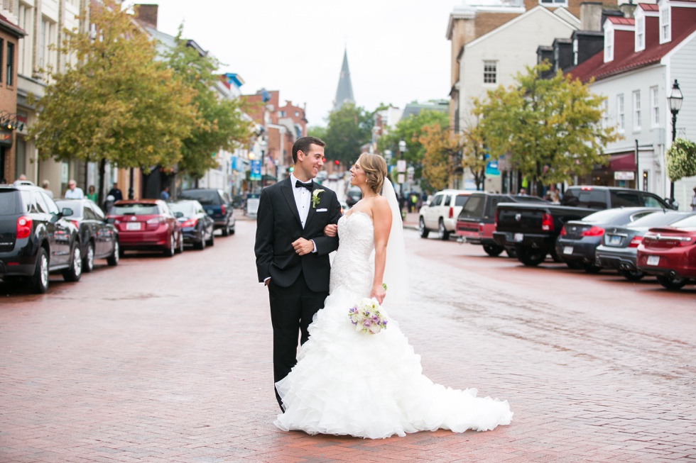 Annapolis Main Street wedding photographer