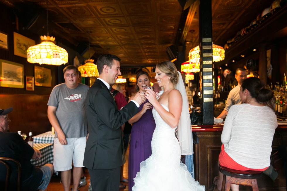 McGarvey's Oyster Bar wedding photographer