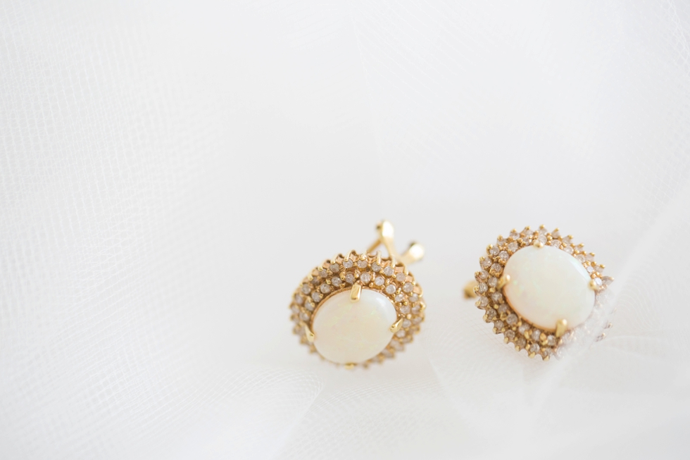 Loews Hotel Annapolis - Beach Wedding Photographer - Grandma's earrings