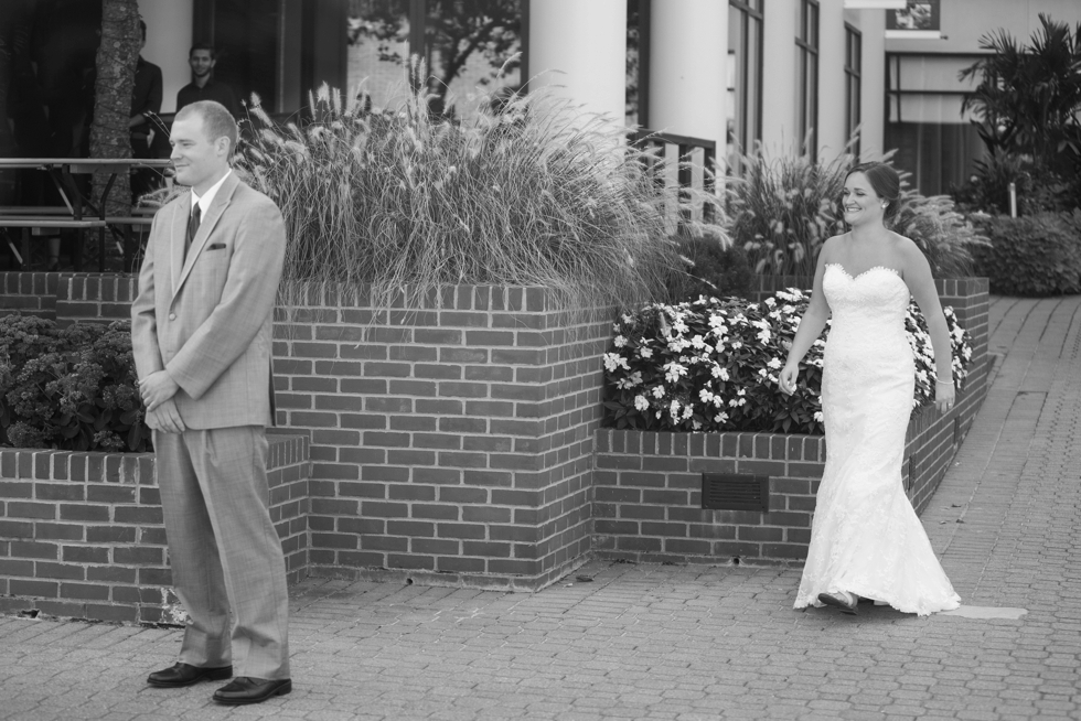 Loews Hotel Wedding Photographs - First Look