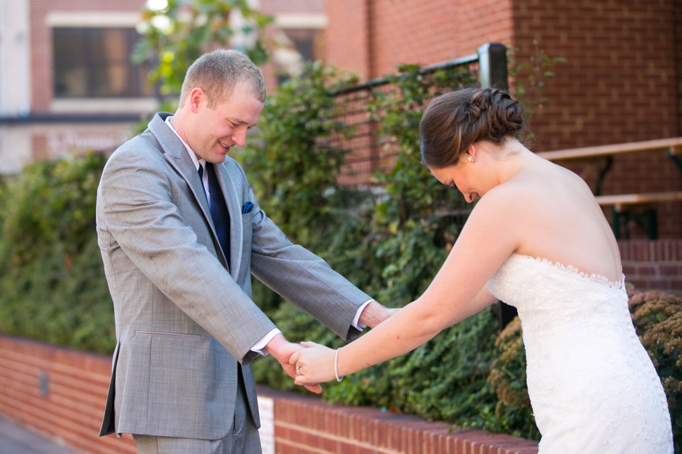 Loews Hotel Wedding Photographs - First Look