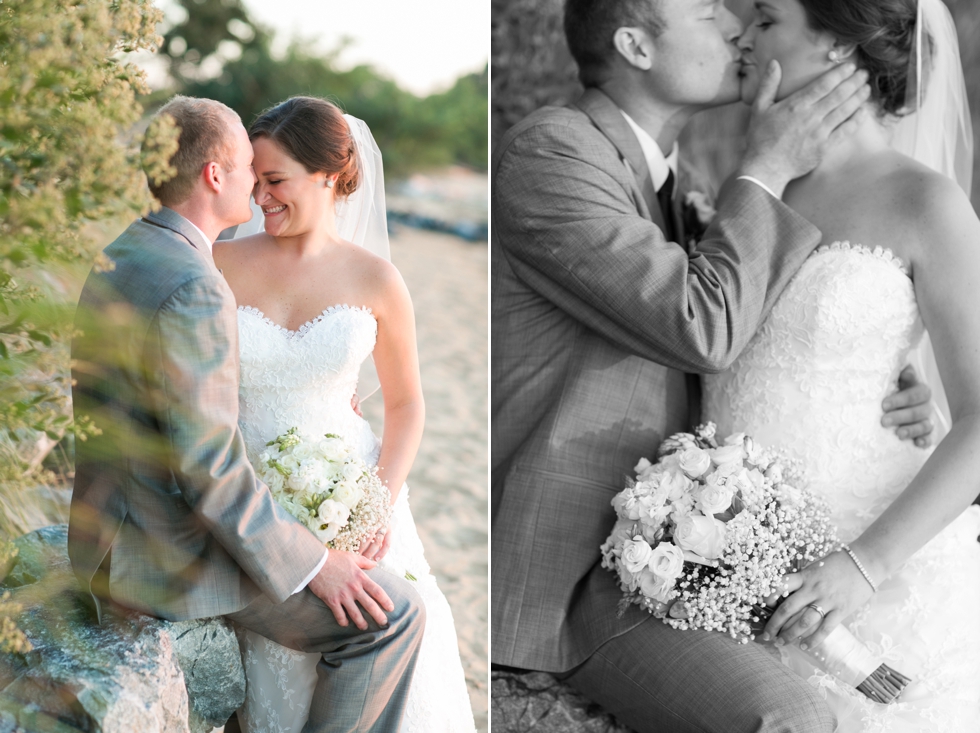 Sunset Wedding Photographer - Chesapeake Bay Beach Club