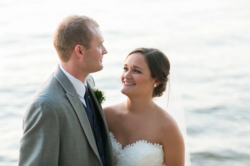 Eastern Shore Sunset Wedding Photographs