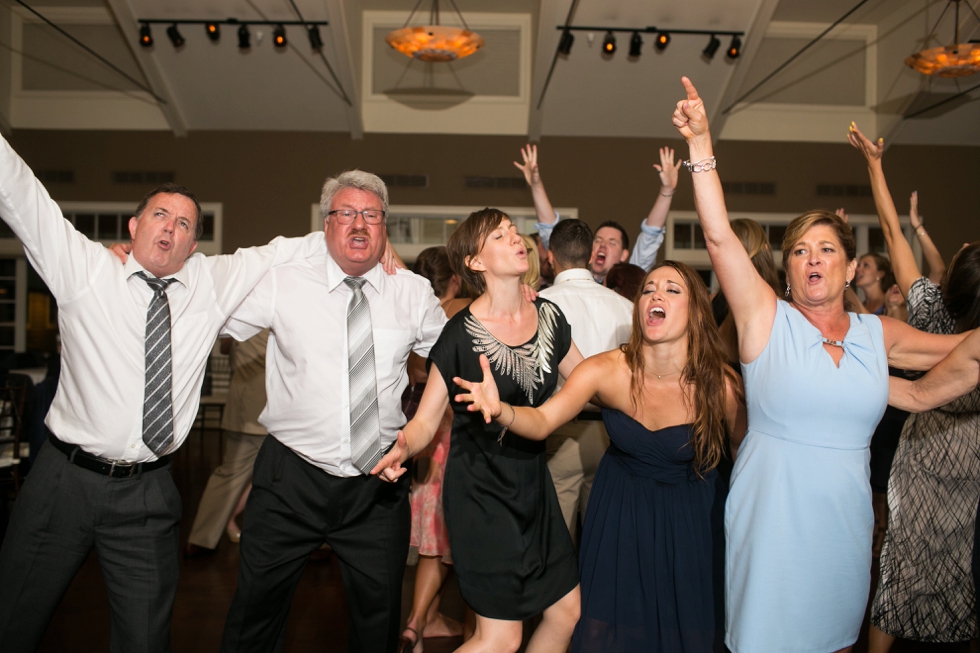 Chesapeake Bay Beach Club Wedding Reception - Philadelphia Photographer