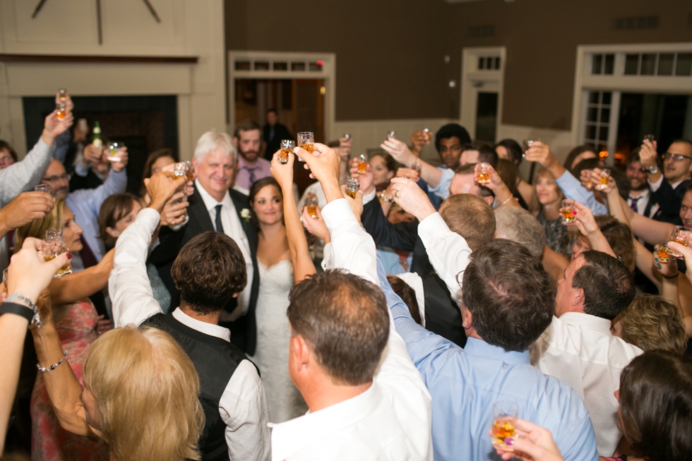 Chesapeake Bay Beach Club Wedding Photographer - Burying the Bourbon