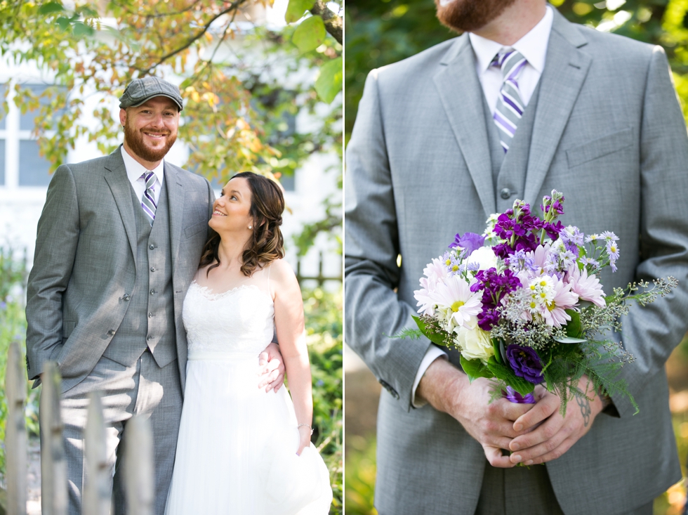 Baltimore Cylburn Arboretum Wedding First Look