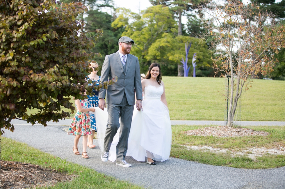 Baltimore Cylburn Arboretum Outdoor Wedding Ceremony