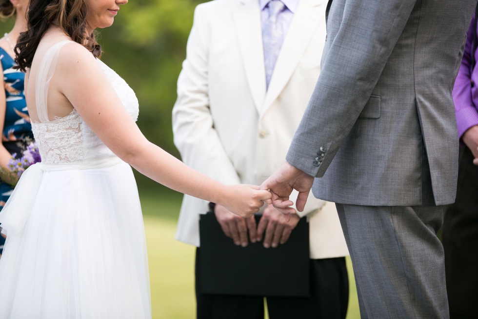 Baltimore Cylburn Arboretum Outdoor Wedding Ceremony