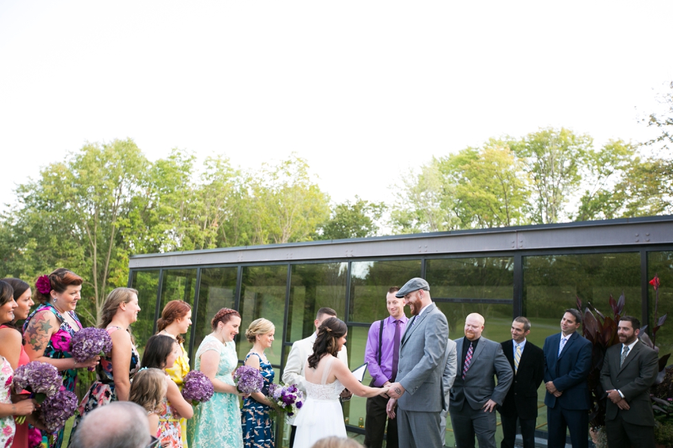 Baltimore Cylburn Arboretum Wedding Ceremony