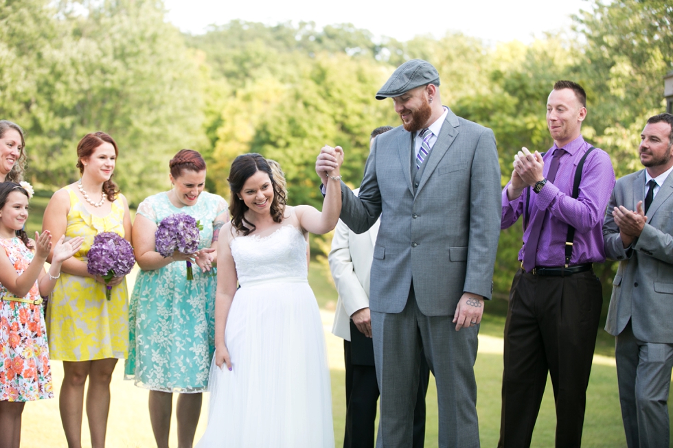 Baltimore Cylburn Arboretum Outdoor Wedding Ceremony