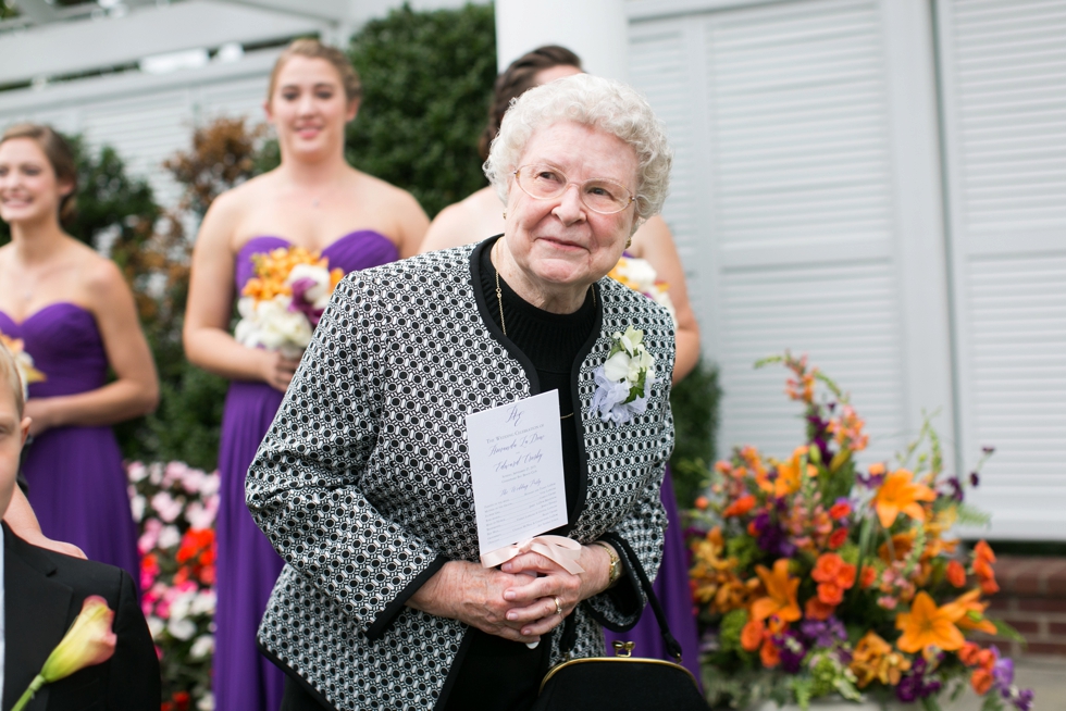 Eastern Shore Outdoor Beach Wedding Ceremony