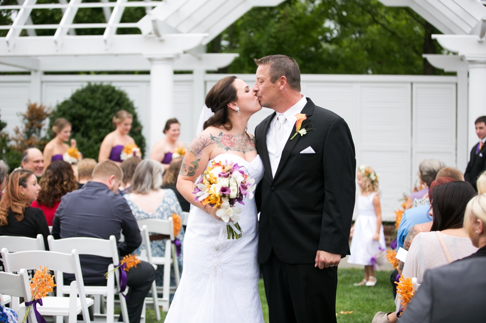 Eastern Shore Outdoor Beach Wedding Ceremony