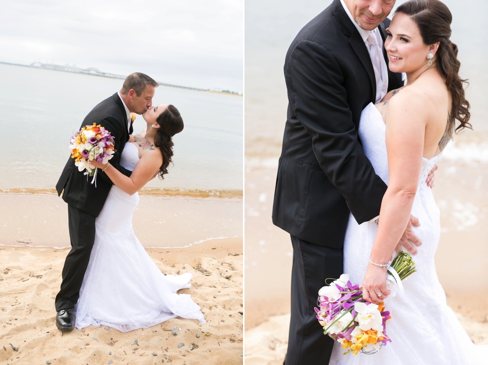 Beach Wedding Photography in Maryland