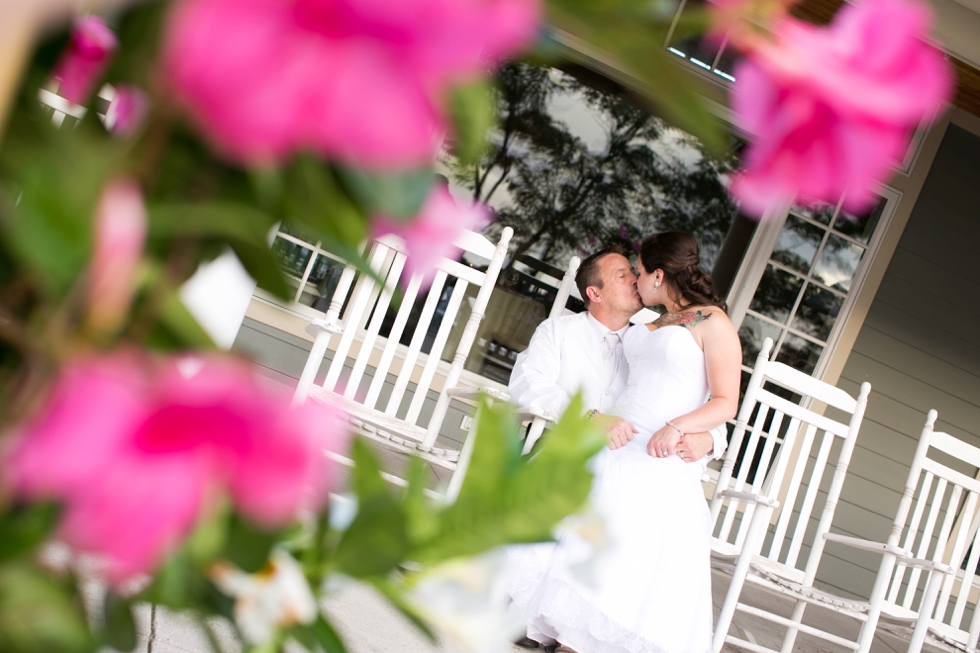 Offbeat Bride - Wedding at the Chesapeake Bay Beach Club Wedding