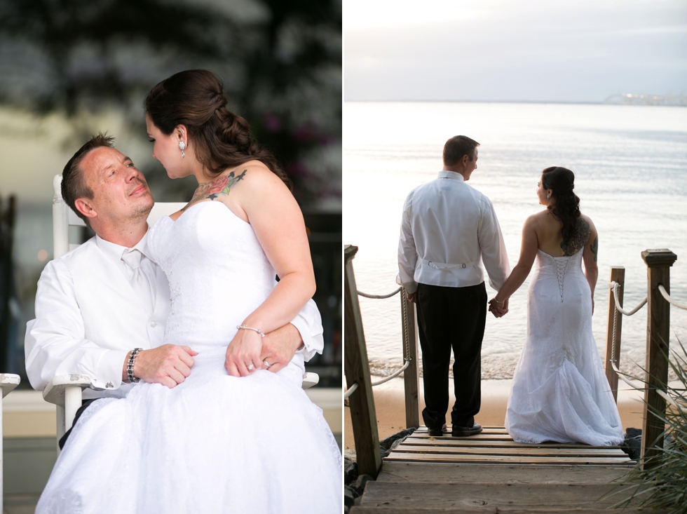 Offbeat Bride - Wedding at the Chesapeake Bay Beach Club Wedding