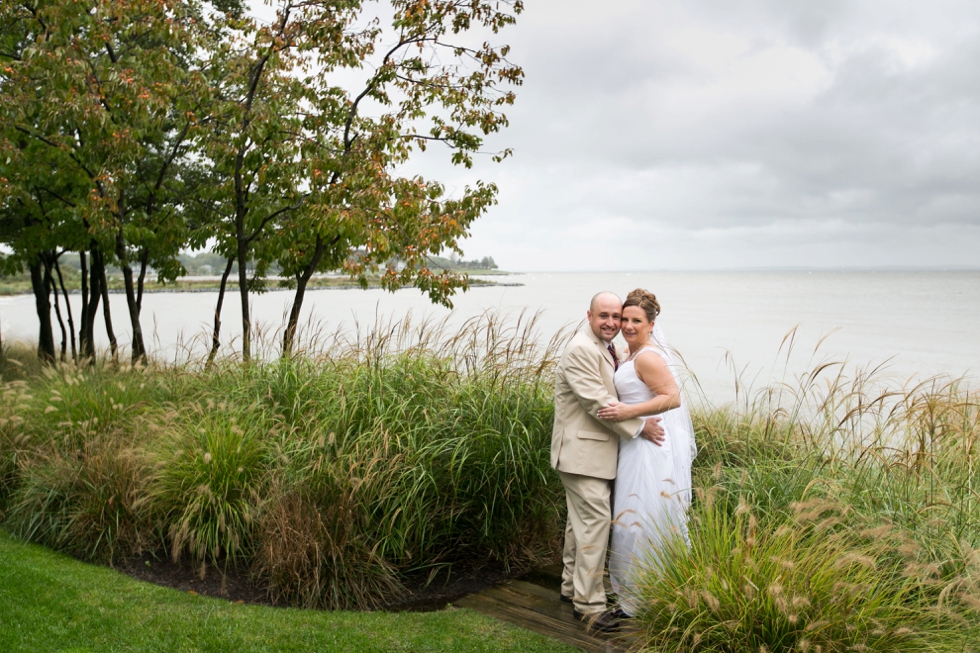 Rainy Beach Wedding Photography