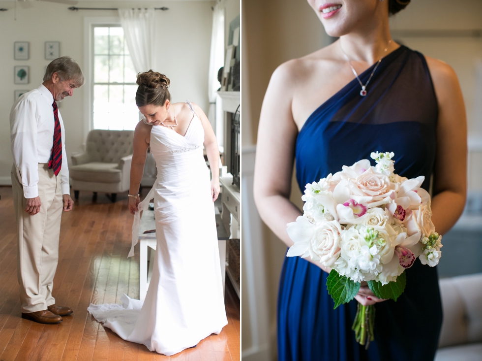 Rainy Annapolis Wedding - My Flower Box Events LLC