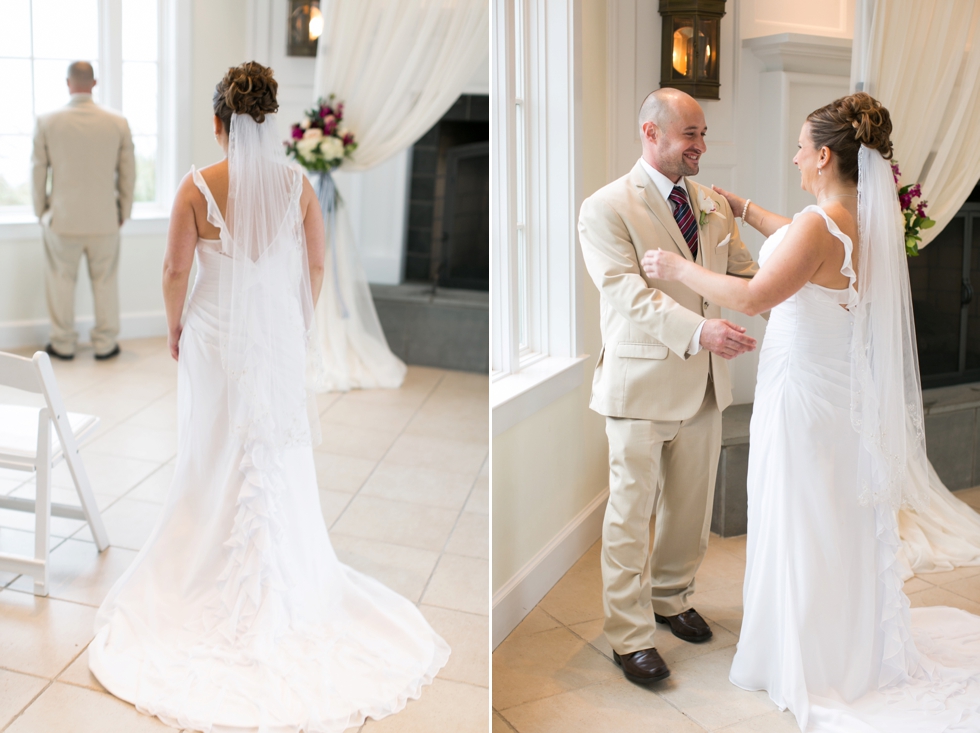 Rainy Philadelphia Wedding First Look