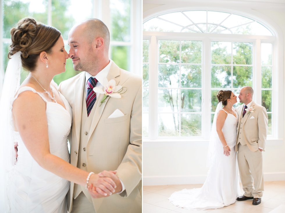 Rainy Philadelphia Wedding First Look