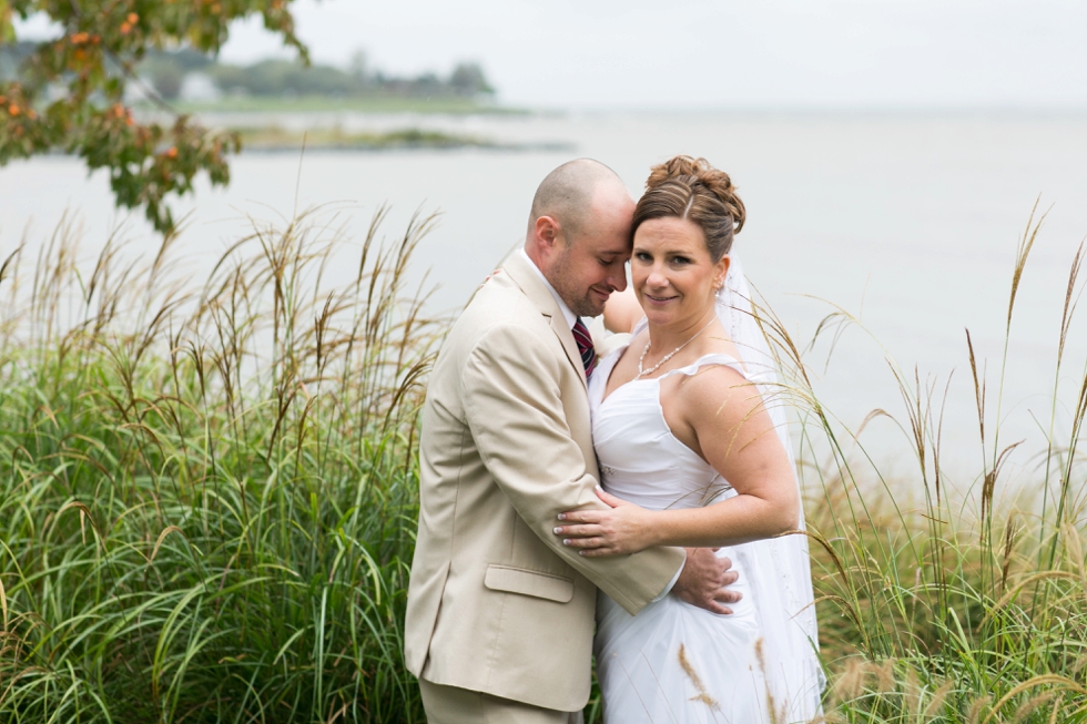 Rainy Beach Wedding Photography