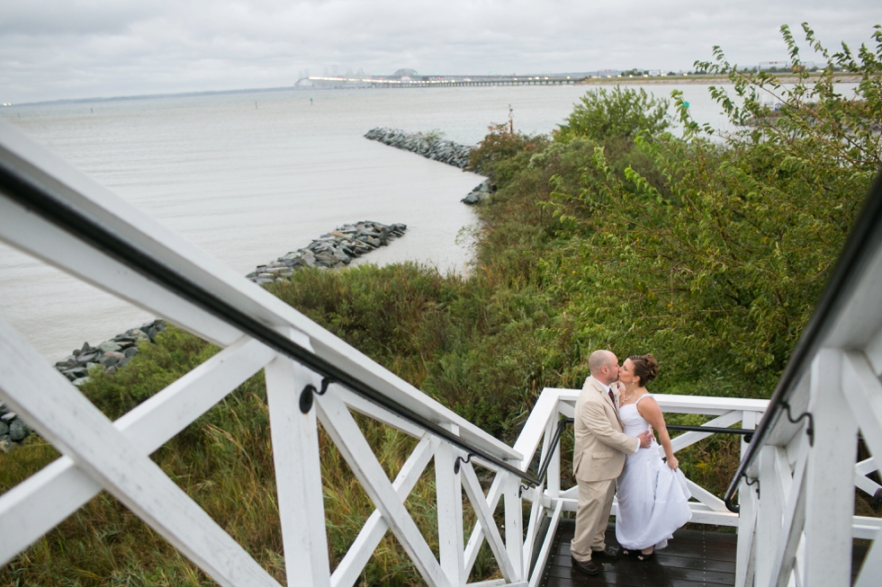 Rainy Beach Wedding Photography