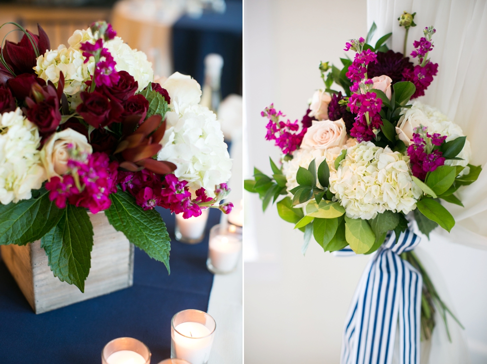 Rainy Eastern Shore Wedding - My Flower Box Events LLC