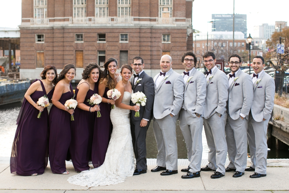 Fells Point Wedding Portrait - Philadelphia wedding photographer