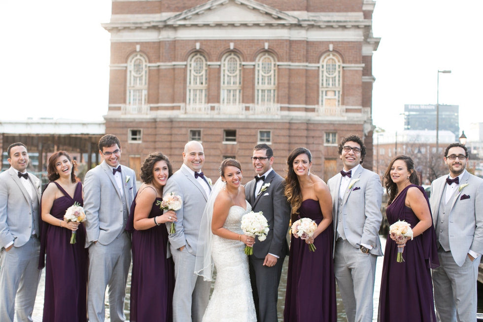 Fells Point Wedding Portrait - Philadelphia wedding photography