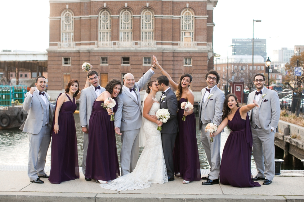 Fells Point Wedding Portrait - Philadelphia wedding photography