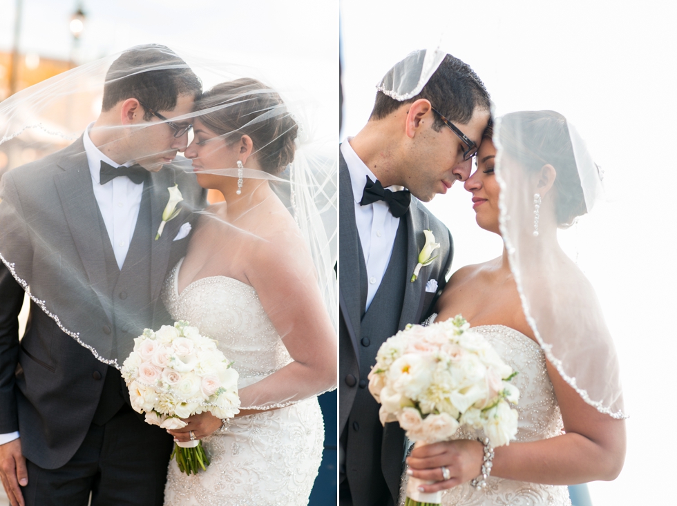 Fells Point Wedding Portrait - Vintage Car photographer