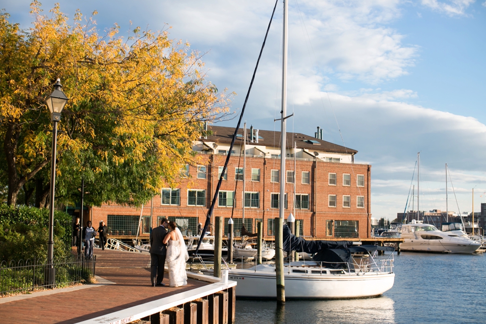 Fells Point Wedding Portrait - Philadelphia wedding photography