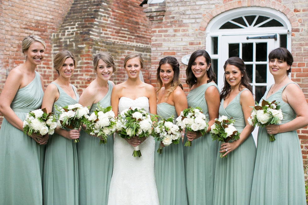 Tidewater Inn Easton Wedding Photographer - Sage Jcrew Bridesmaid