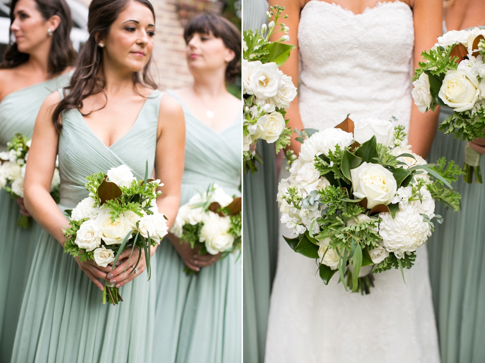 Tidewater Inn Easton Wedding Photographer - Green Jcrew Bridesmaid