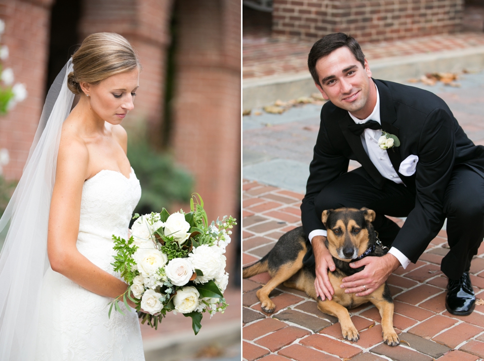 Tidewater Inn Wedding - Ceremony with Dogs