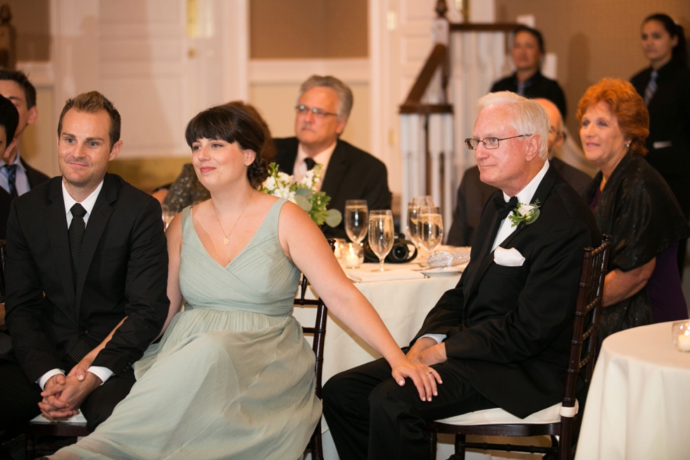 Tidewater Inn Reception - Philadelphia Wedding Photographer