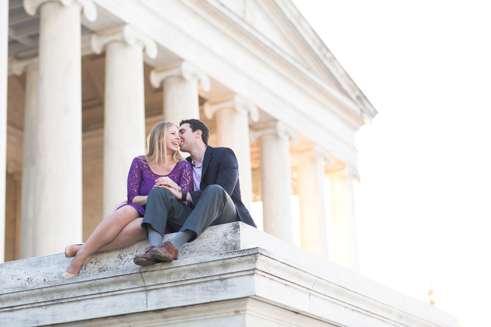 DC Monument Engagement Photographer